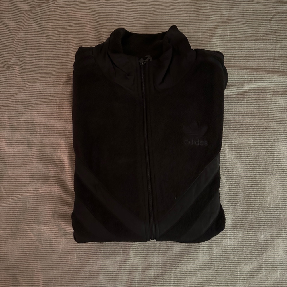 Adidas fleece Track sweater
